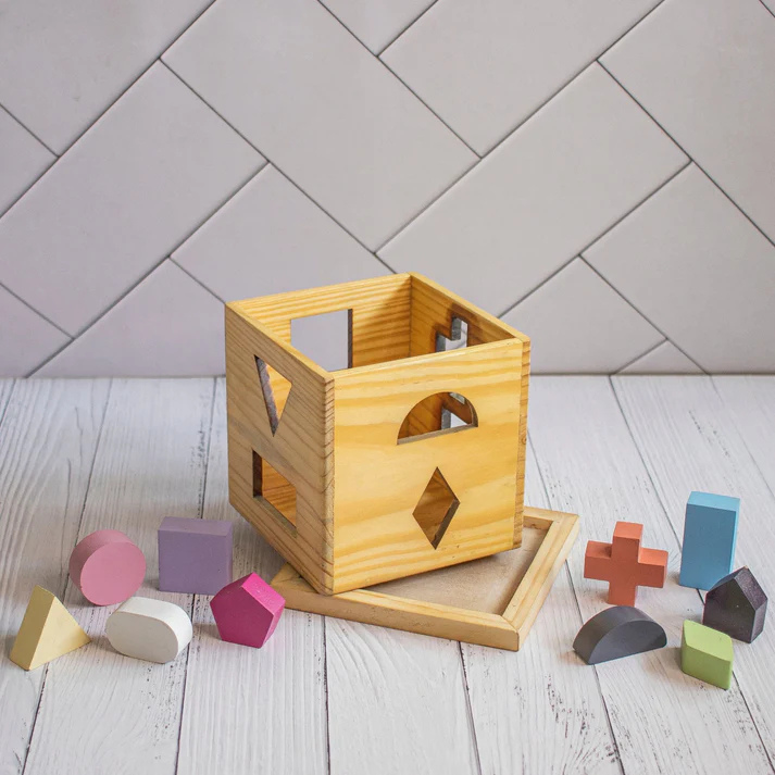 Wooden Shape Training Toy For Kids