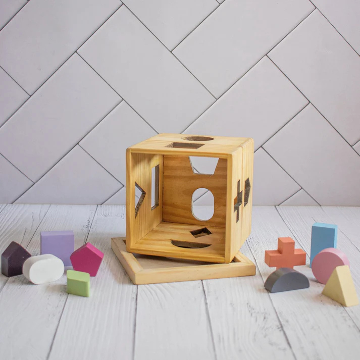 Wooden Shape Training Toy For Kids