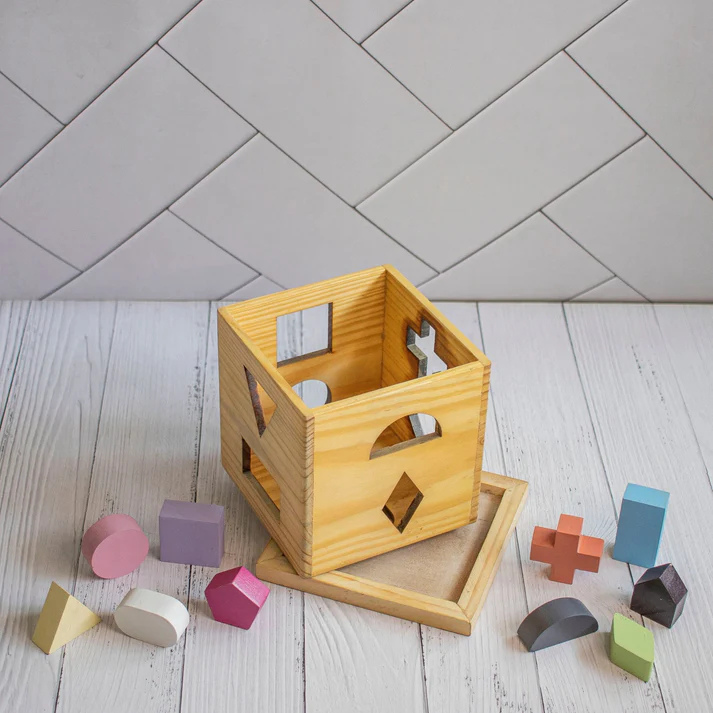 Wooden Shape Training Toy For Kids