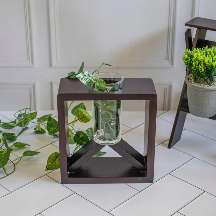 Daulat : Wooden Money-Plant Pot Stand
