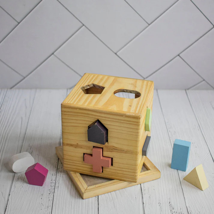 Wooden Shape Training Toy For Kids